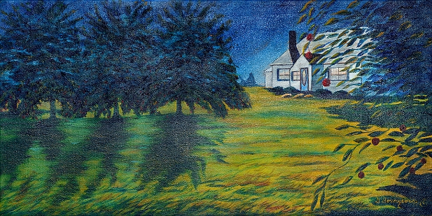 Maison à Louis et Mary Bourgeois au Verger Belliveau
