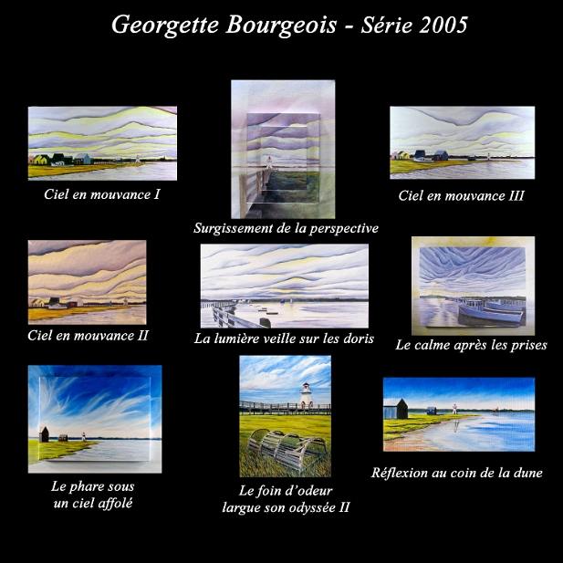 Série 2005; Huiles sur toiles Série 2005 Huiles sur toiles