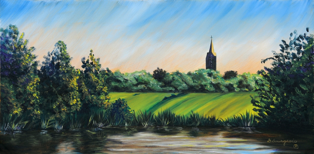 Cathédrale de l'Acadie  12x24 