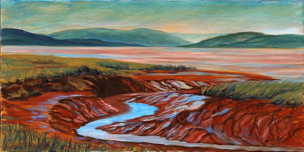Le ruisseau des Boudreau  8x16 