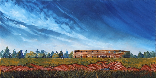 La vieille aréna de Moncton 12x24