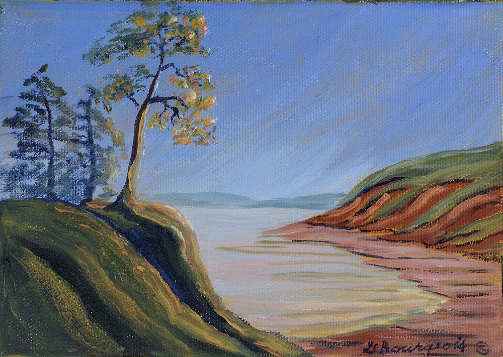 L'arbre à Anna Su' les Pierre à Michel 5x7 2012 