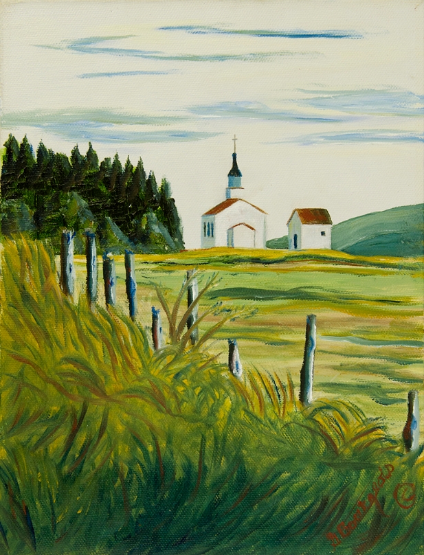 L’église de Beaumont 8x10 2012