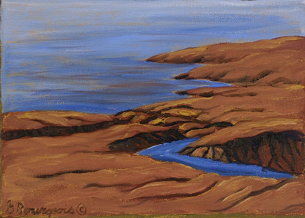 Petitcodiac, rivière rouge 11 5x7 2012